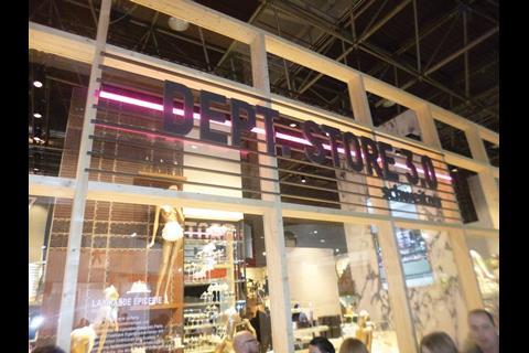 Italian shopfitting giant Schweitzer was a winner with its Dept Store 3.0 stand